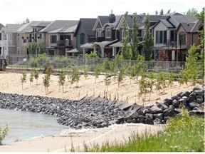 Riverbank remediation continues along the Bow River in the Inglewood neighbourhood June 10, 2014.