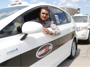Rupinder Gill, president of the Calgary Cab Drivers Association, says drivers will face a challenge in collecting a $100 fine from passengers who vomit in their taxis.