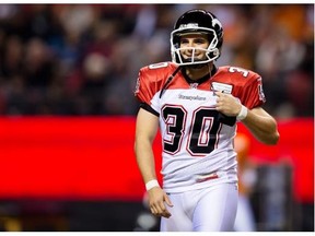 The season hasn’t been filled with as many smiles as last year for Calgary Stampeders kicker Rene Paredes, who missed just three times in 2013. He has already had two double-miss games this season, including last Sunday’s 32-7 win over Ottawa.