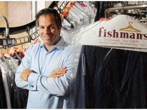 Sheldon Fishman, owner of Fishman’s Personal Care Cleaners in Calgary.