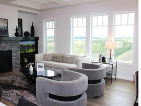 The show home at Vistas of Tuscany by Albi Homes embraces French Country styling. The bungalow is perfect for empty nesters. Andrea Cox, for the Calgary Herald