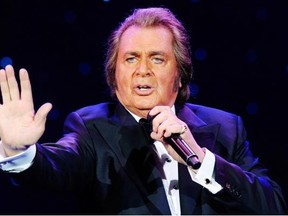 Singer Engelbert Humperdinck performs during the first of four shows at the Theatre des Arts at the Paris Las Vegas July 21, 2011 in Las Vegas, Nevada. Humperdinck received a ceremonial key to the city of Las Vegas and a star on the Las Vegas Walk of Stars yesterday. (Photo by Ethan Miller/Getty Images)