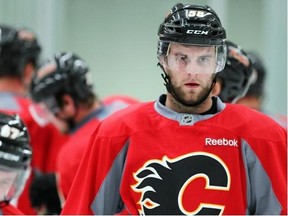 Ben Hanowski could see more action with the Flames this coming season.