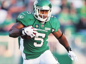 Running back Hugh Charles was picked up by the Calgary Stampeders two weeks ago after his release from the Saskatchewan Roughriders.