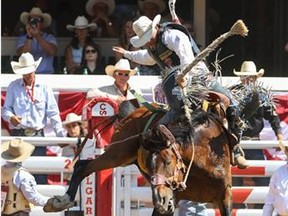 Jake Wright draws Big City for his re-ride in the saddle bronc competition during the 2014 Calgary Stampede. The Canadian Professional Rodeo Association will have a new general manager as of Monday as Dan Eddy, a Maritimer with NASCAR experience, aims to breathe new life into the sport.