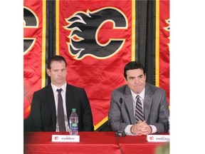 Craig Conroy is used to life in a suit and tie now as opposed to skates and helmet.