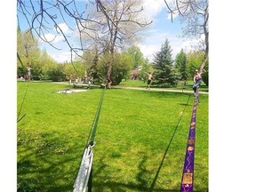 Calgary slackliners have been fighting for the ability to legally participate in their sport for months.