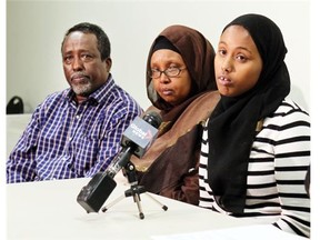 Suryan Giama’s father Hussen Giama, his mother, and his wife Ebyan Abdirashid sought help from the public in April.