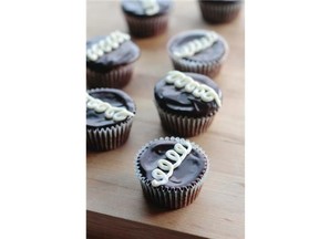 A take on Hostess Cupcakes from the recipe in Treat Yourself by Jennifer Steinhauer.