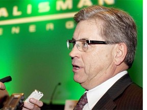 Talisman Energy is looking for a replacement for CEO Hal Kvisle, who plans to step down this year.
