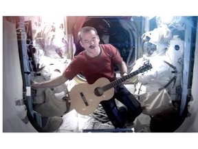 Chris Hadfield performing "Space Oddity"
