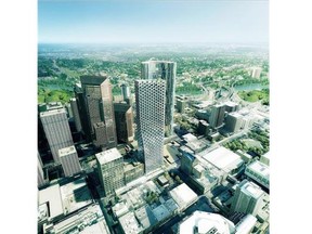 The Telus Sky tower will be built in Calgary’s downtown in the coming years.