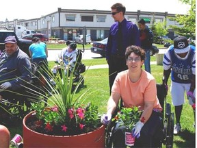 This year, the gardens are off to a flying start At the Cerebral Palsy Association’s Alberta office in Calgary’s far southeast.