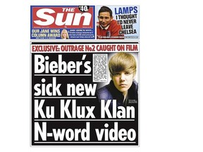 “Unfortunately this is the devastating reality of how Justin has behaved and reveals his attitude toward such a deeply emotive subject,” a source told the Sun.