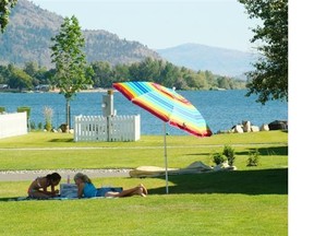 Veranda Beach is an American second-home development, on Osoyoos Lake.