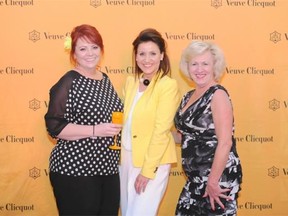 Veuve Clicquot Yellow Week Fashion Show hosted several guests including Irene Farah-Barnes, regional manager for Guerlain Canada, Fashion Calgary president Ania Basak and Ingrid Hodges.