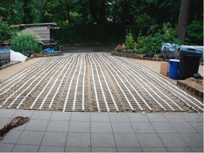 Warmzone, a Utah-based radiant heating company, shows the inner workings of a heated driveway.