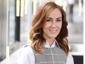 Alberta journalist and author Amanda Lindhout was photographed at the Hotel Le Germain in Calgary on Tuesday September 9, 2014. Lindhout is in Calgary for WordFest and to talk on her bestselling book about being held captive in Somalia.