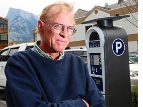 Andrew Bonkoff was one of the Banff residents who opposed the introduction of paid parking in the community.