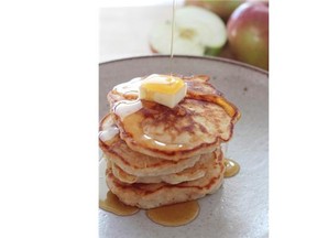 Apple Pie Pancakes bring a taste of dessert to breakfast. Photo by Gwendolyn Richards, Calgary Herald.