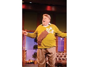 George Wendt of Cheers fame stars in the current production, The Fox on the Fairway.