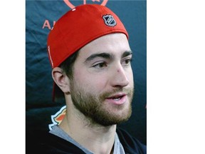 Calgary Flames defenceman T.J. Brodie talks about his new contract on Monday.