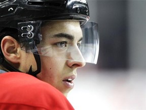 Calgary Flames left winger Johnny Gaudreau possesses a rare gift of vision on the ice.