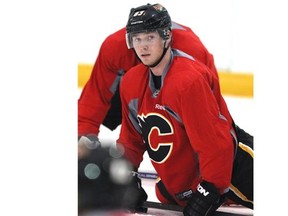 Calgary Flames prospect Sam Bennett is still dealing with a groin injury suffered during the Young Stars Classic in Penticton, but he is getting close to returning to the lineup.