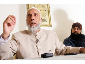 Calgary Imam Syed Soharwardy was reportedly struck by a car driven by a woman who then shouted ethnic slurs at him, as he was on his way to lead prayers on Friday.