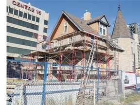 One of Calgary’s oldest homes, the McHugh House, was moved in June to a 17th Ave park, and now needs more public funding to continue the process.