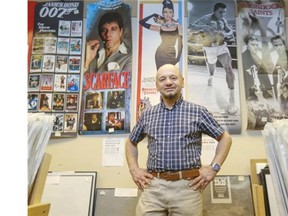 Sol Candel is preparing to close the Movie Poster Shop, which he has run for 35 years. “We’re an institution,” he says. “There are only a couple like it still left in Canada.”