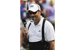 Commentator David Feherty of CBS Sports is bringing his comedy- golf-discussion show to Calgary on Nov. 10.