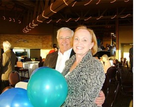 Community leaders and longtime Rotarians Ken and Wendy Copithorne­ enjoyed the celebration.