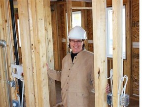 Courtesy of CHBA-Alberta New building codes mean builders will likely change the way they frame houses, say Joan Maisonneuve of CHBA-Alberta.