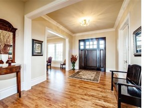 Courtesy of Gallaghers Homes The front foyer in a country estate home by Gallaghers Homes  in Morgans Rise.