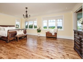 Courtesy of Gallaghers Homes In the master bedroom, one wall links to both the ensuite and walk-in closet.