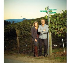 David and Cynthia Enns, owners of Laughing Stock Vineyards in the B.C. Okanagan.