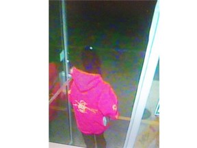 Red Deer RCMP have released a pair of images after a robbery at a Subway restaurant in Red Deer.