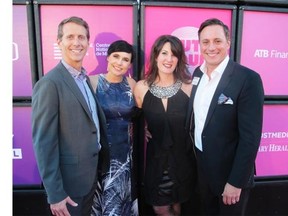 From left, at the National Music Centre (NMC) inaugural gala Out Loud held Sept. 20 are Brad Hawker, Joanna Barstad, Ingrid Mosker and her husband Andrew Mosker, president and CEO of the NMC.