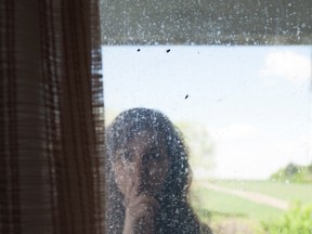 A menacing visitor in Haunting Melissa 2, which is being shot in High River and Calgary.