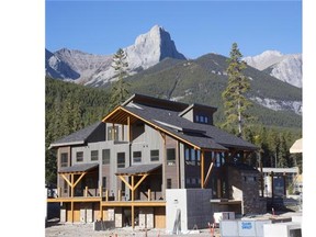 Homes in the Versant at Stewart Creek development in Canmore offer wonderful panoramic views of the area’s mountains. Courtesy, Versant