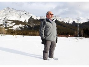 John Pomeroy, a hydrologist with the University of Saskatchewan who owns a home in Canmore, at the Marmot Creek Research Basin, in Kananaskis Country.