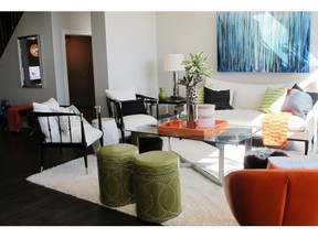 Josh Skapin/Calgary Herald  The great room in the Mossberg feels bright and spacious.