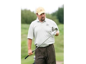 Kent Fukushima, seen in a 2007 file shot, leads the Alberta PGA’s Tour Championship after the opening round at The Hamptons Golf Club on Wednesday.