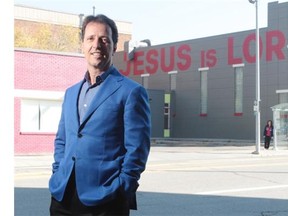 Sam Kolias, chairman and chief executive of Boardwalk Real Estate Investment Trust, outside his Calgary office in the Beltline neighbourhood.