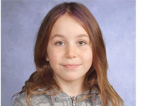 Lethbridge police found 10-year-old Miranda Andrews at a shopping centre on Saturday. Lethbridge Regional Police , Supplied