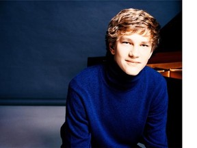 Jan Lisiecki, shown in this file photo, played with the Calgary Philharmonic Orchestra on Friday.