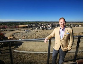 Ian Macdonald, director of sales and marketing for the Watermark residential development in Bearspaw.