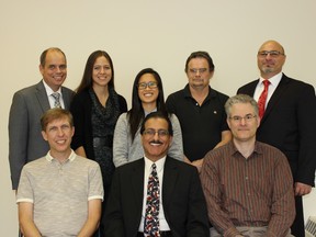 Front row (L-R): Glen Little (Co-Founder and Lead Developer); Al Dhalla (Co-Founder and VP Client Relations); Doug Wagner (Co-Founder and President)

Back row (L-R): Alex Cameron (Business Success Consultant); Jennifer Little (Web Designer); Brittany Leung (Business Operations Manager); David Cleland (Senior Developer); Vince Aliberti (Business Success Consultant)