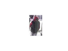Police are seeking a suspect captured in surveillance video in relation to four recent bank robberies. He is described as black, 30 years old, and six feet tall with a slim build.